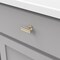 Hickory Hardware Woodward Collection T-Knob 1-15/16 Inch x 15/16 Inch Champagne Bronze Finish H077878CBZ - alternate 4